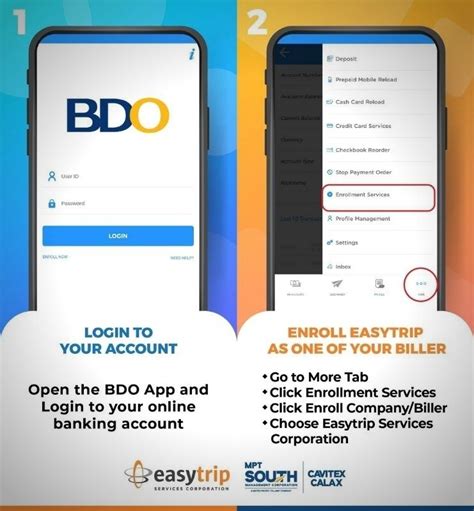 How to load Easytrip RFID using BDO Online .